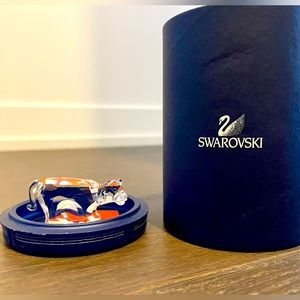 Swarovski Tiger Crystal Figurine